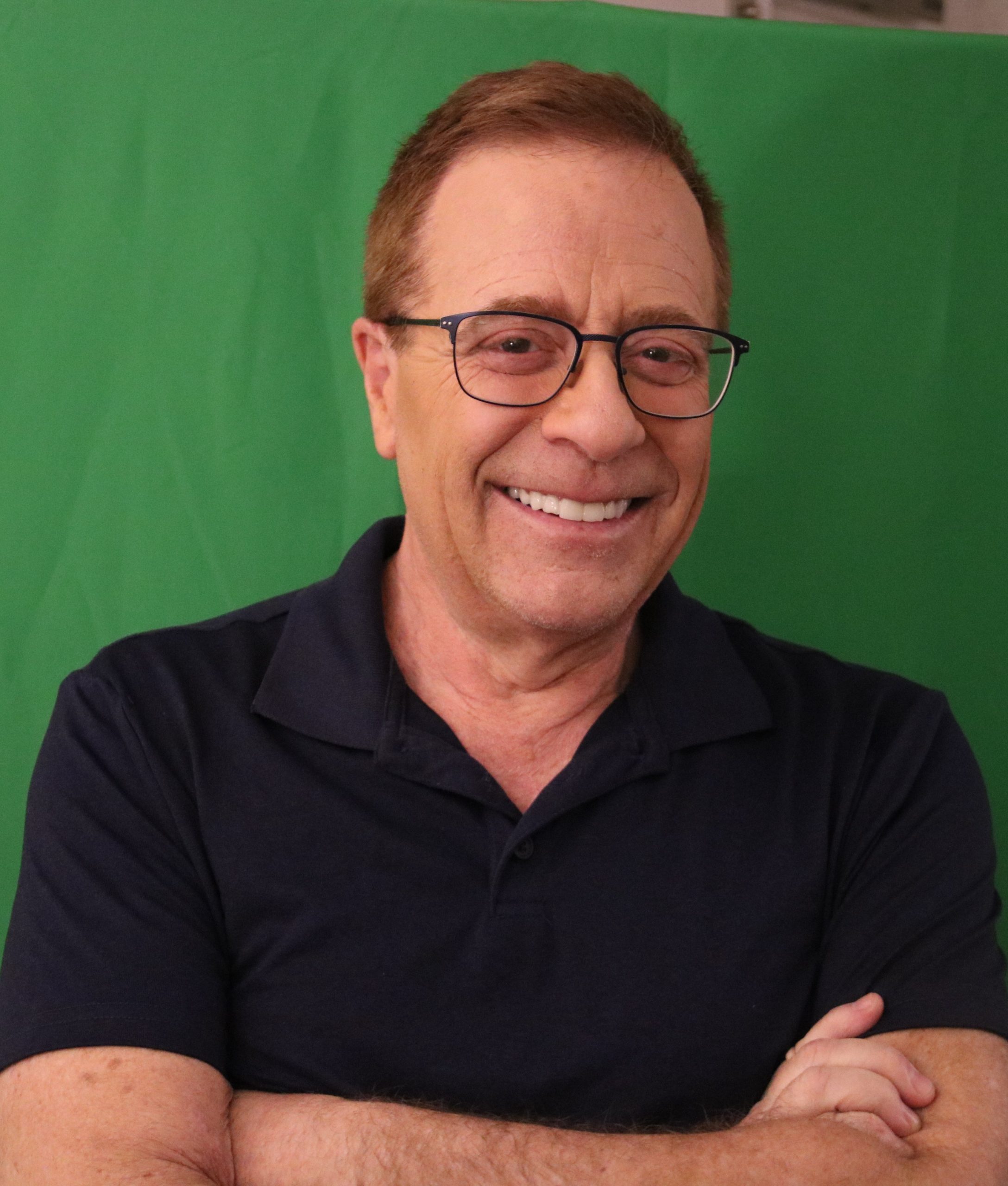 Todd Gross In Front Of Green Screen